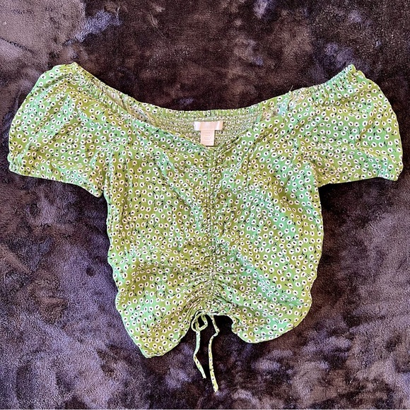 H&M Floral Smocked Top - Picture 7 of 7